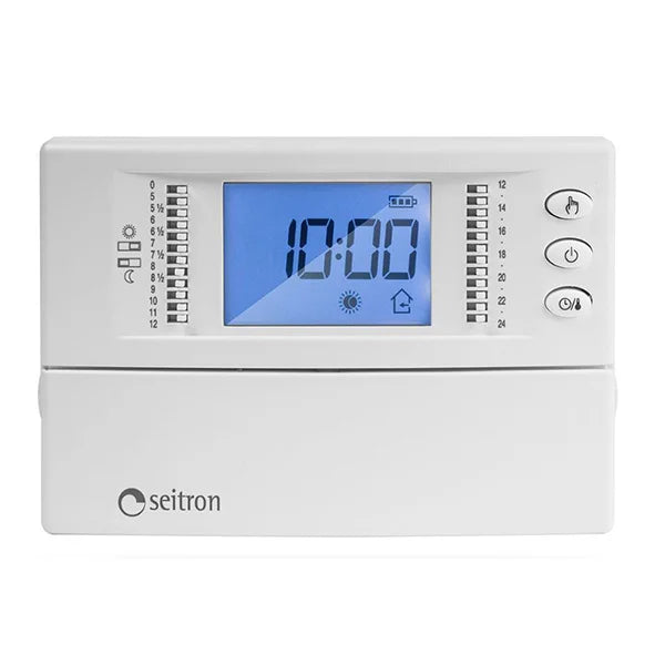 SEITRON - CRONOTERMOSTATO DIGITALE GIORNALIERO