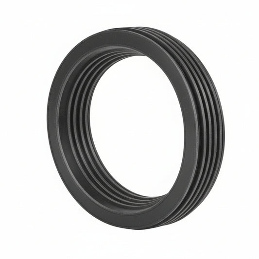 GMP - MORSETTO GOMMA NERA 125 SOTTO WC TUBO SC