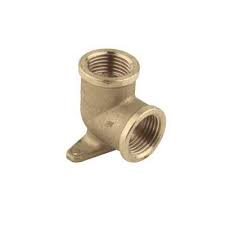 GOMITO FLANGIATO  FF 1/2' OTTONE
